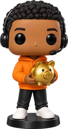 Figurine de l'agent Trésorerie
